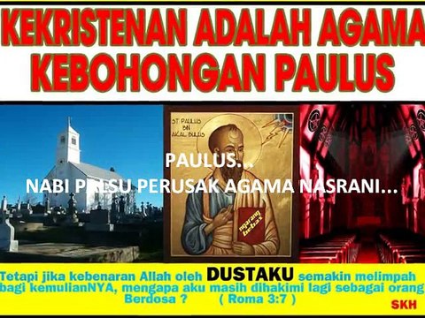 DR. Jerald F. D (Mantan Pendeta-Ketua Dewan Gereja-2) ׃ “Banyak Bukti Dlm Injil Yesus Bukan Tuhan !“