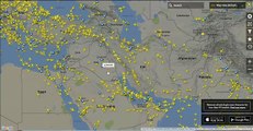 طائرات قطر حائرة فى سماء إيران وتركيا