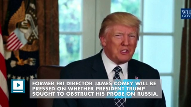 Ex-FBI director James Comey to be grilled on Trump-Russia probe
