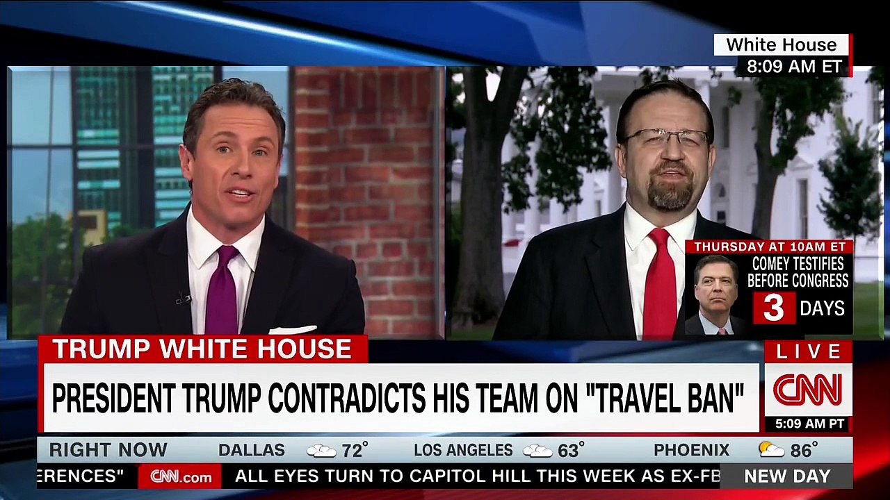 CNN interview with Trump adviser goes off the rails -- and degenerates into shouting about 'fake news'