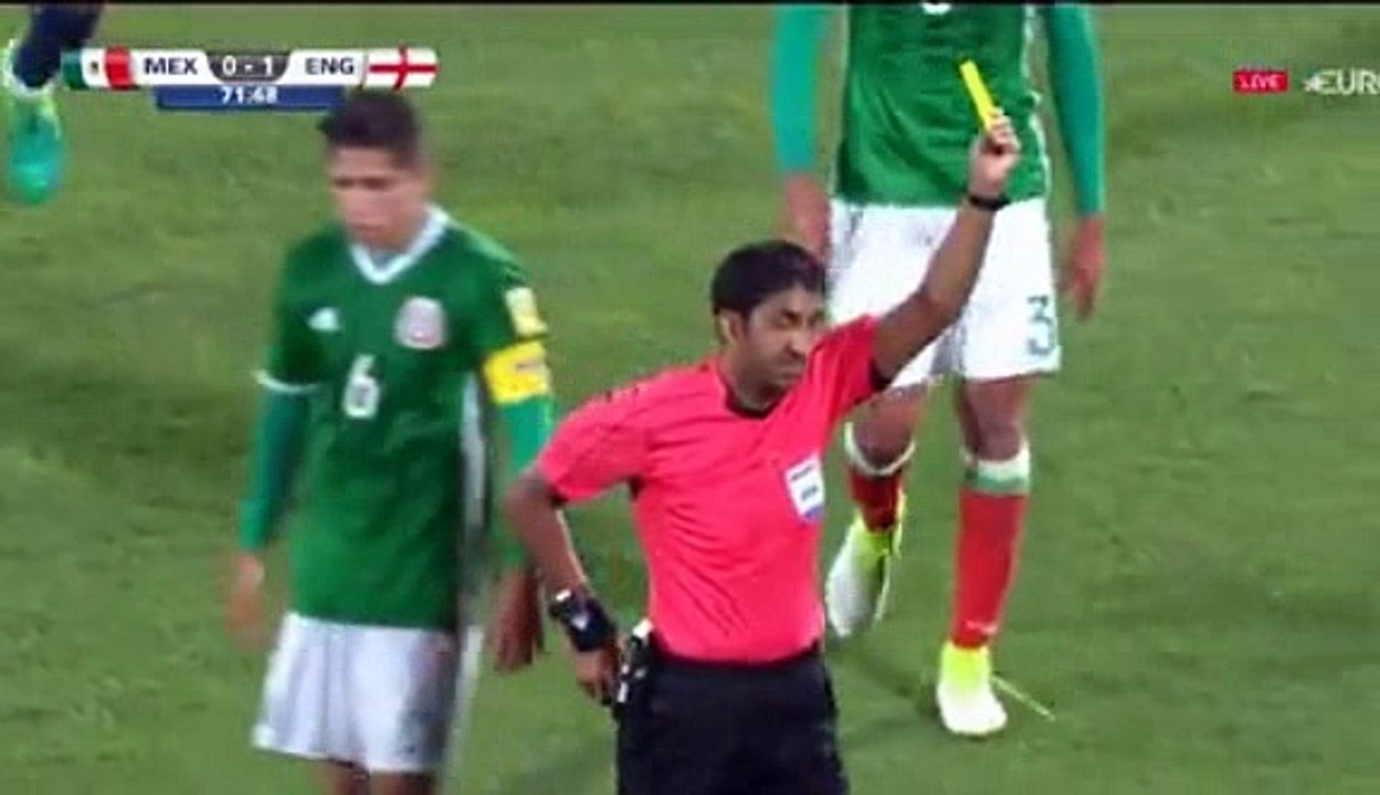 Joshua Onomah RED CARD HD - Mexico U20 0-1 England U20 05.06.2017