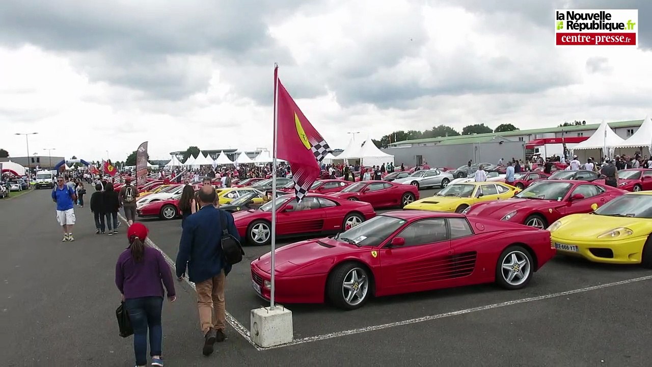 VIDEO. Le Vigeant. Des Ferrari par centaines sur le circuit du Val de Vienne