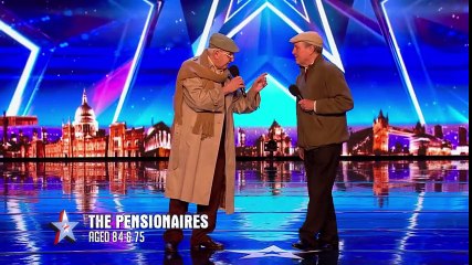 The Pensionaires prove you’re never too old Auditions Week 6 Britain’s Got Talent 2017