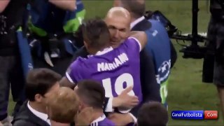 James Rodriguez ignora a Zidane en la celebración del Real Madrid tras ganar la Champions