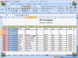 MS Excel 2007 Tutorial in Hine Tab Cells Block Insert,Delete,Format & Editing