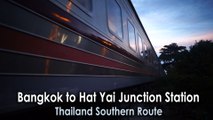 Bangkok to Hat Yai Junction Station Thailand Southern Route
