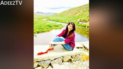 Lollywood Actress Anam Goher in Gilgit Baltistan