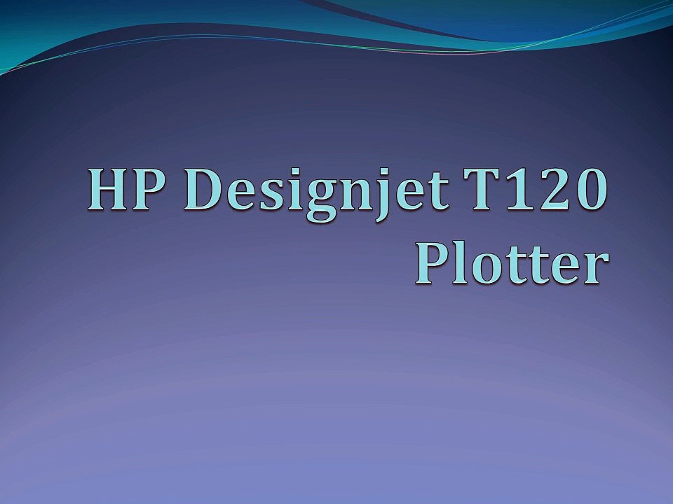 HP DESIGNJET PLOTTER REPAIR