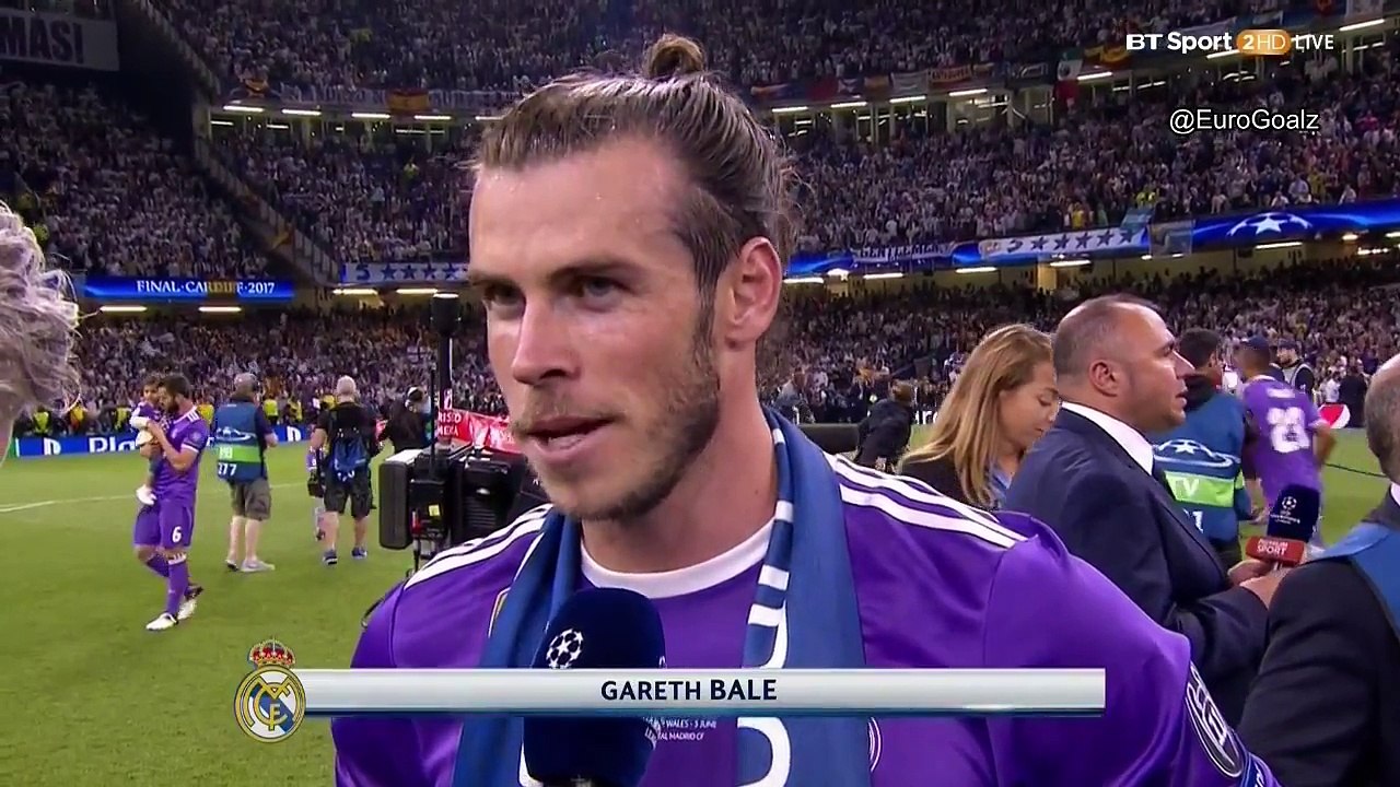 Gareth Bale Asked About Man United Links After UCL Final!!