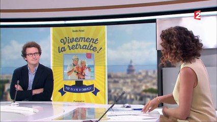 Quentin Périnel : jeune auteur d'un livre pour retraités