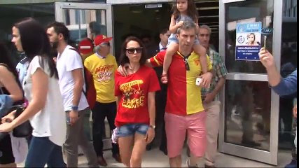 Şampiyon Göztepe, İzmir'de