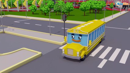 Color Monster Truck & Cars Cartoon for babies and kids