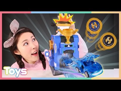 [캐리] 파워배틀 스타디움 슈팅리그 세트 와치카 배틀 놀이 l 캐리와장난감친구들