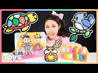 [캐리] 채우고 떼어내면 스티커 폼티커 캐리세트 만들기 놀이 l 캐리와장난감친구들