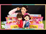 [캐리] 맛있는 푸드트럭 장난감으로 꼬마캐리와 밤이의 요리대결 l 캐리와장난감친구들