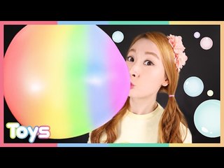 Download Video: 엘리의 버블껌 팩토리 장난감으로 버블껌 만들기 놀이 CarrieAndToys