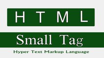 20. html Small Tag { text formatting } in hindi || HTML full tutorial for biginner