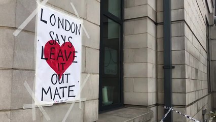 The Sign Of Londoners' Defiance To Terrorists
