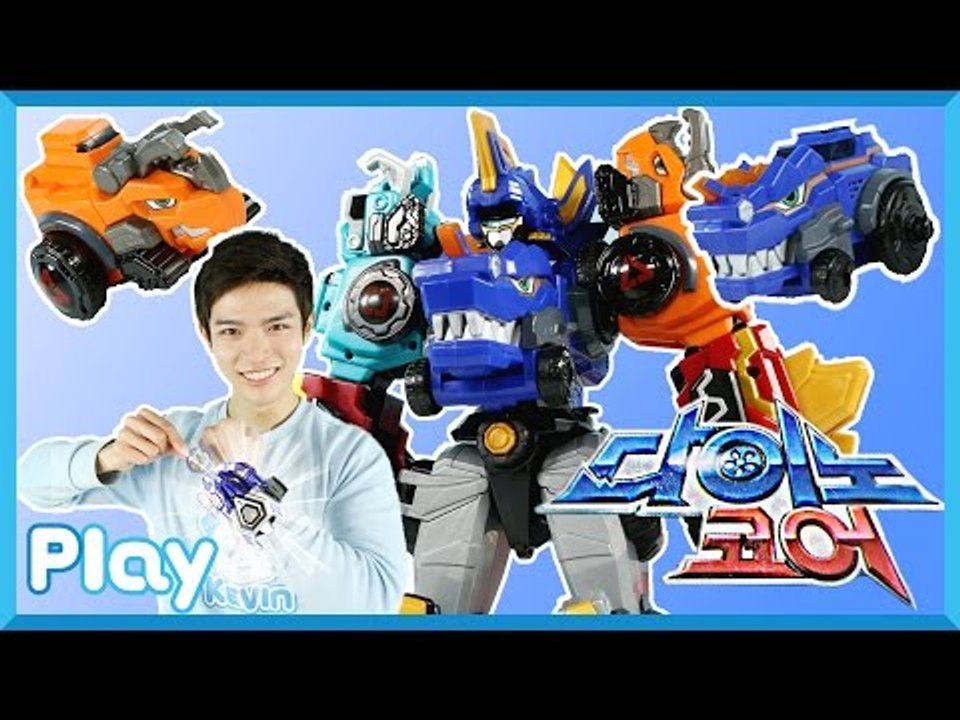 캐빈의 다이노코어 시즌2 울트라 디세이버 케라토 5단 합체 로봇 장난감 놀이 l 캐리앤 플레이