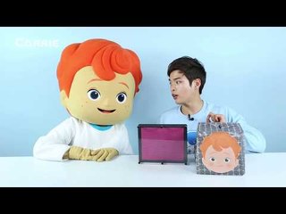 캐빈과 꼬마 캐빈의 신기한 3D 입체 핀아트 스피드 퀴즈 대결 놀이ㅣ캐리앤 플레이