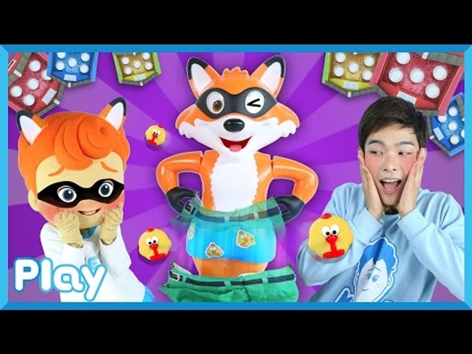 캐빈과 꼬마 캐빈의 욕심쟁이 여우 보드게임 순발력 대결 놀이 l 캐리앤 플레이