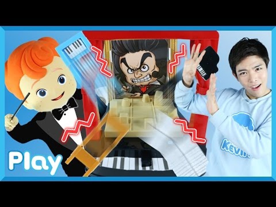 캐빈과 꼬마 캐빈의 베토벤의 역습 보드게임 대결 벌칙 놀이 l 캐리앤 플레이