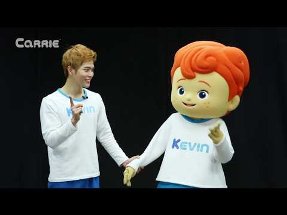 캐빈과 꼬마 캐빈의 대형 젠가 보드게임과 엉덩이로 이름 쓰기 벌칙 놀이 l 캐리앤 플레이