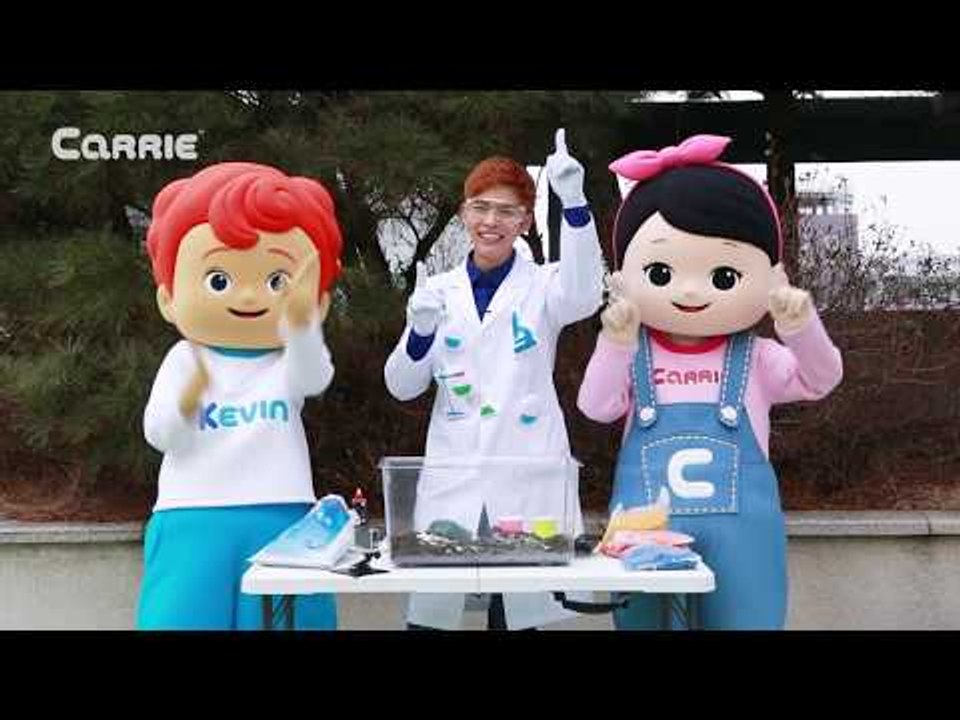 무시무시 설탕 괴물 만들기! 캐빈의 시크릿 과학 실험 놀이 l 캐리 앤 플레이