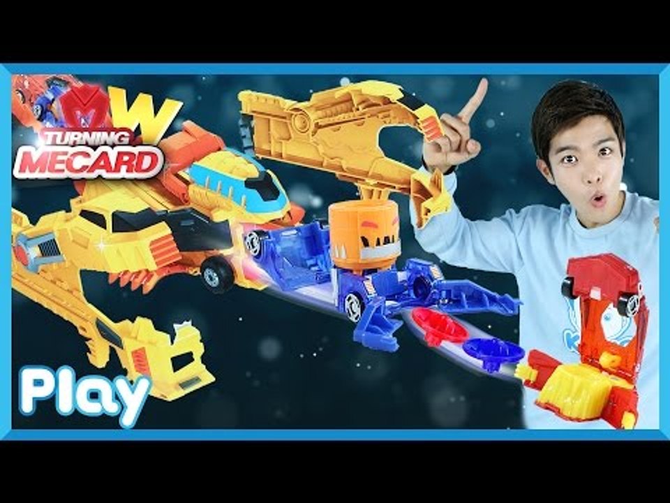 캐빈의 터닝메카드W 볼카 푸킨 트렘 스페셜 세트 자동차 장난감 변신 놀이 l 캐리앤 플레이