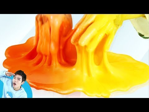 [시크릿 과학 실험] 캐빈의 만지면 색이 변하는 신기한 액체괴물 만들기! l 캐리앤 플레이