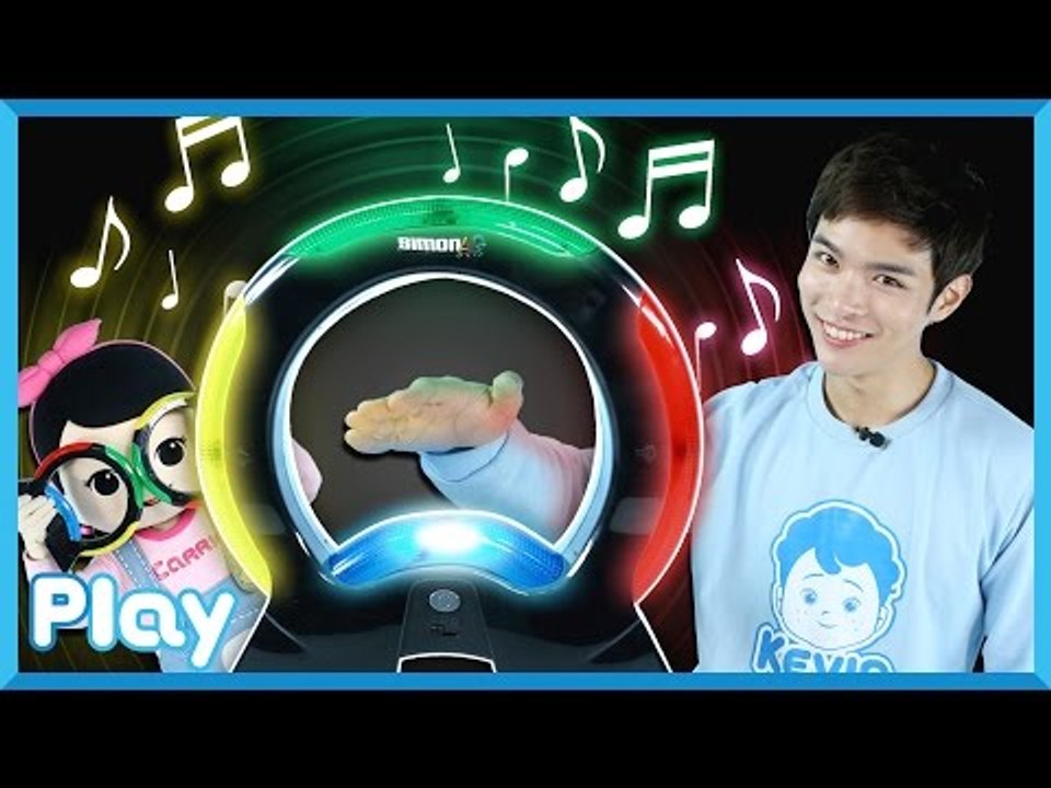 캐빈과 꼬마 캐리의 사이먼 에어(Simon Air) 기억력 테스트 게임 챌린지ㅣ캐리앤 플레이