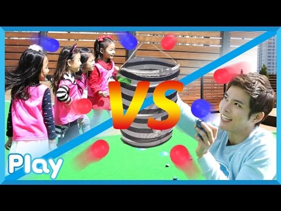 캐빈의 청라 캐리 키즈카페에서 친구들과 공 던지기 대결 놀이 l 캐리앤 플레이