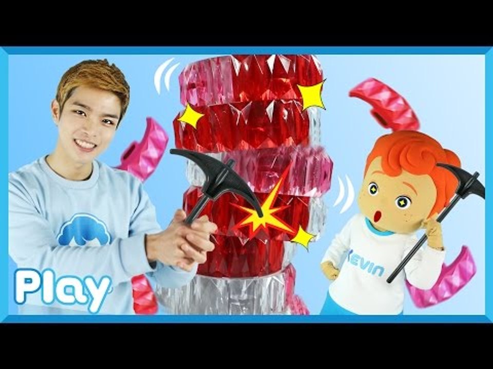 캐빈과 꼬마 캐빈의 블링블링 젬스톤 보드게임 분장 벌칙 놀이 l 캐리앤 플레이