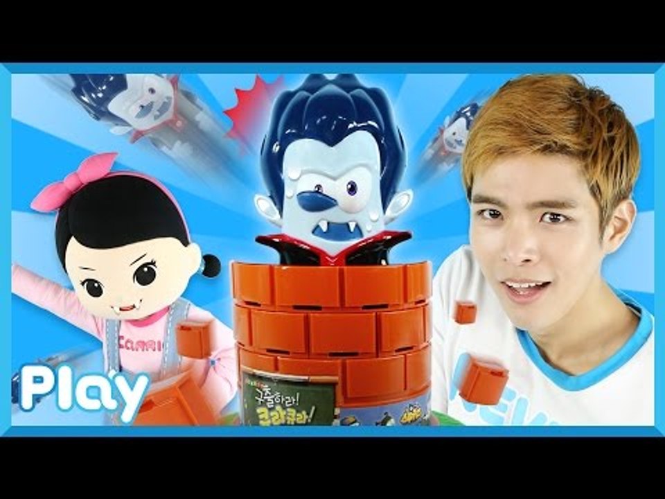 캐빈과 꼬마 캐리의 구출하라 큐라큐라 보드게임 대결 놀이 l 캐리앤 플레이