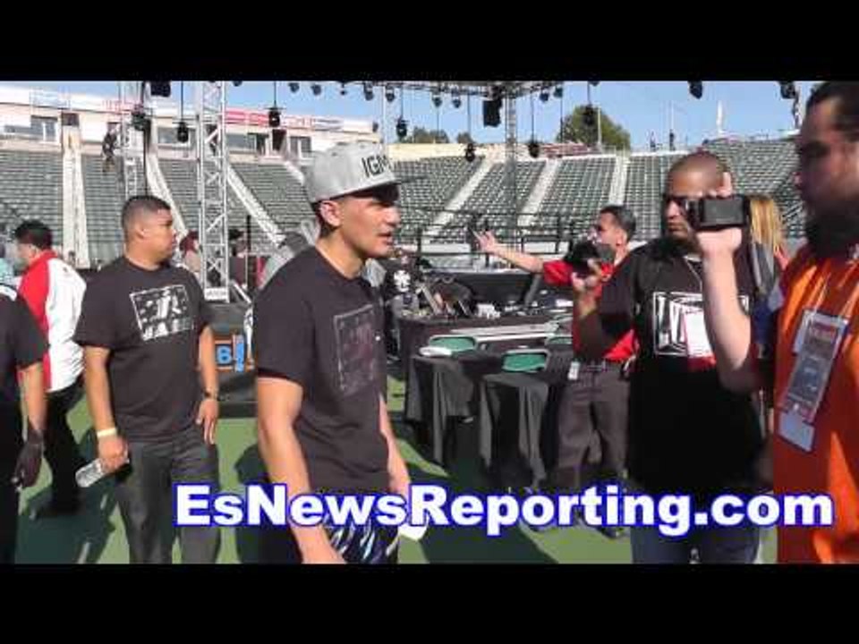 Jessie Roman On Sparring Bradley For Vargas Fight - EsNews boxing