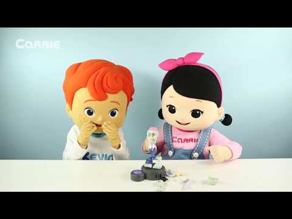 캐빈과 캐리의 서둘러 좀비 공포 입체퍼즐 보드게임 장난감 놀이 l 캐리 앤 플레이