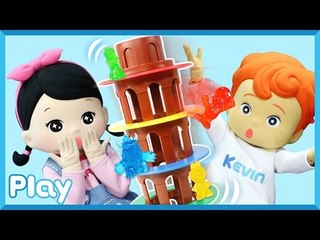 캐빈과 캐리의 마리오브라더 흔들흔들 보드게임 놀이! l 캐리 앤 플레이