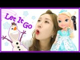 Disney’s Frozen Snow Glow Elsa Doll “Let it go