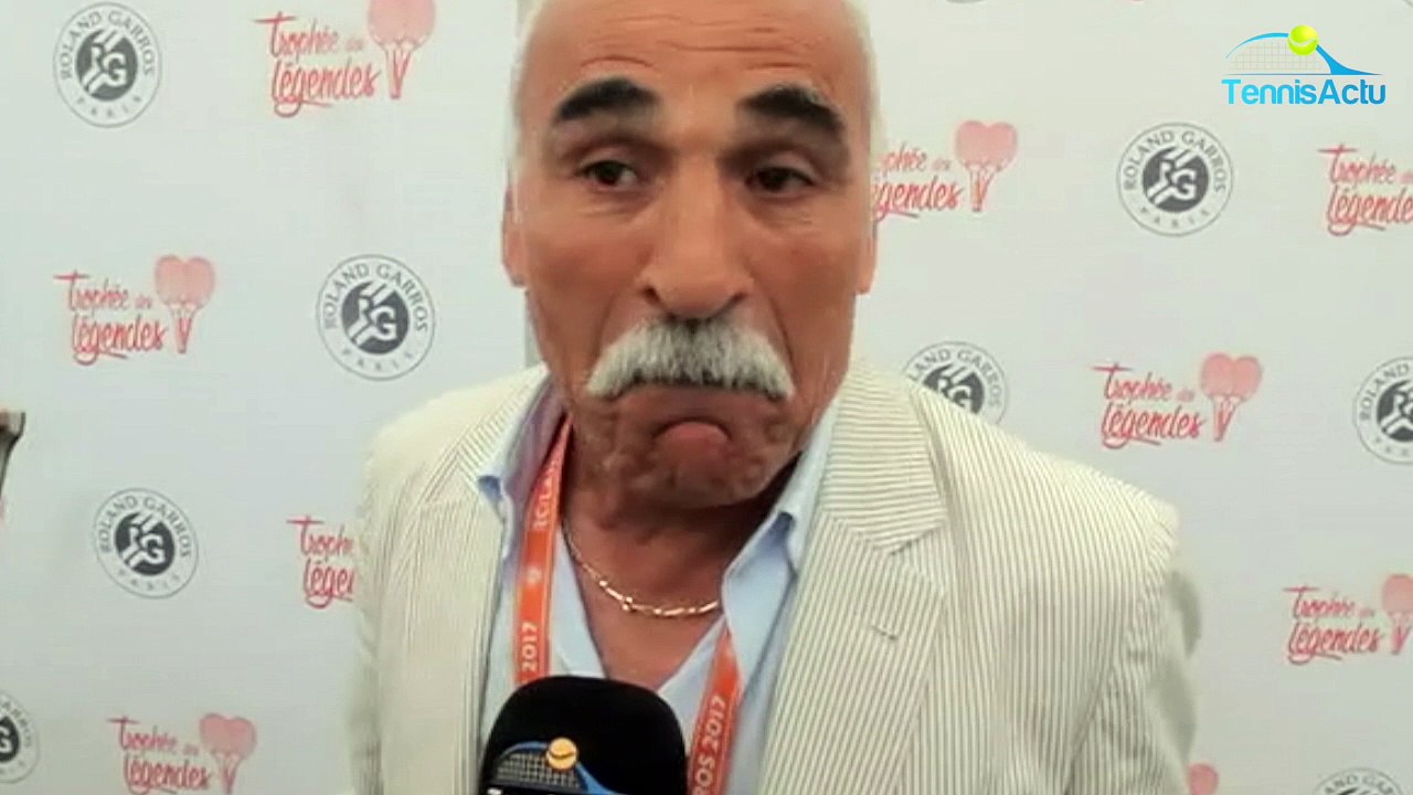 Roland-Garros 2017 - Mansour Bahrami : un président du Trophée des Légendes "heureux"