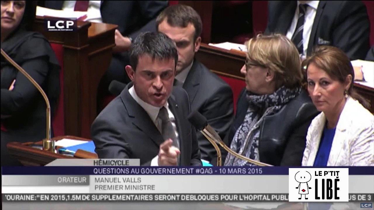 Assemblée nationale : Manuel Valls face à Marion Maréchal Le Pen