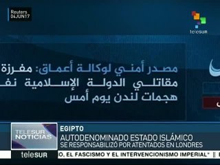Daesh emite comunicado para aceptar autoría de ataques en Londres