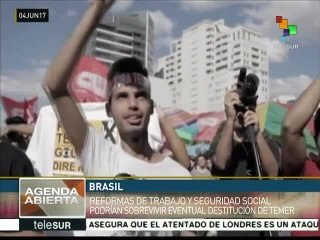 Brasil sale una vez más a la calle para exigir salida de Temer