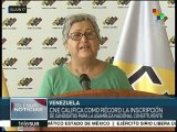 Ofrece CNE venezolano número de inscritos de cara a constituyente