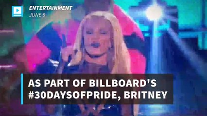 Britney Spears writes love letter to LGBT fans for Pride month