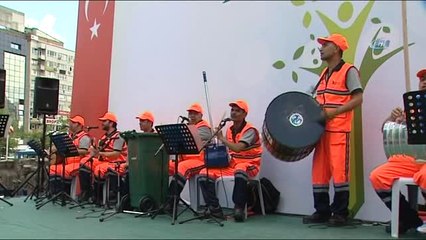 Çöp Bidonlu Müzik Ziyafeti