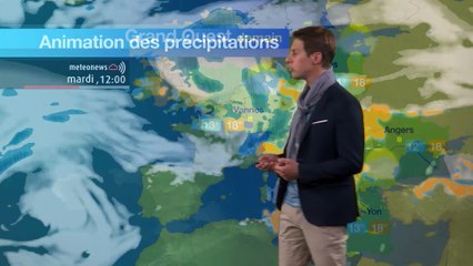 Prévisions météo pour la journée du mardi 6 juin