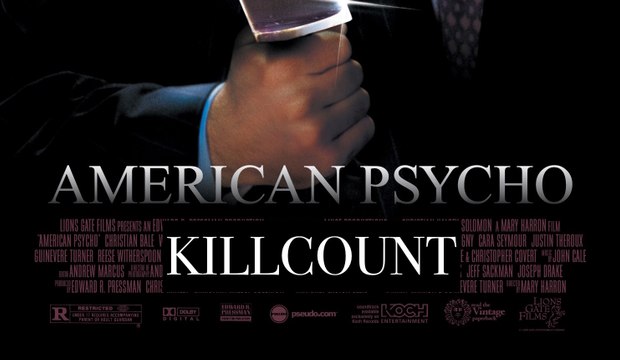 American Psycho (2000) Christian Bale killcount