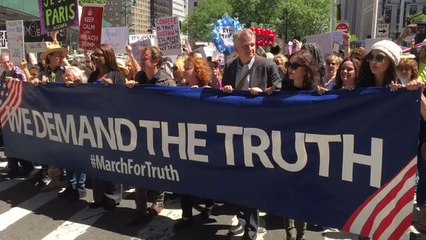 'March For Truth' in New York City Calls for Russia Investigation