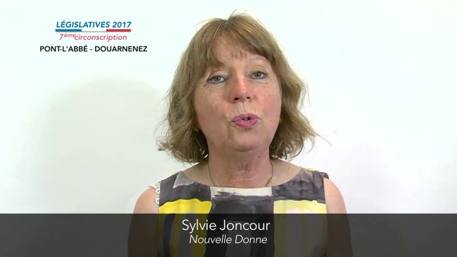 Législatives 2017. Sylvie Joncour : 7e circonscription du Finistère (Pont-l'Abbé-Douarnenez)