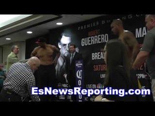 Dominic Breazeale vs yasmany consuegra weigh in and faceoff - EsNews